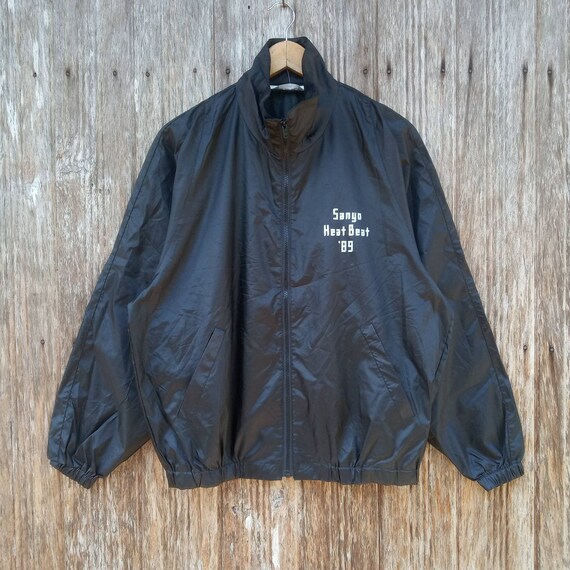 Vintage 90s Light Jacket Black Large Pop Rock Band Vintage 90s Light Jacket Black Large Pop Rock Band
