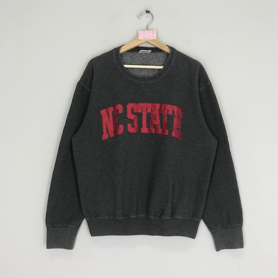 NC State Wolfpack Champion Embroidered Crewneck Sweatshirt