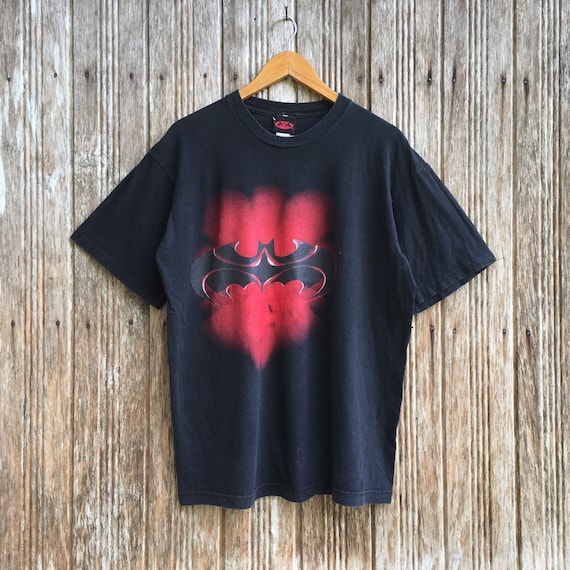 Vintage Batman and Robin 90s Dc Comics Movie T shirt Unisex Large Size Etsy