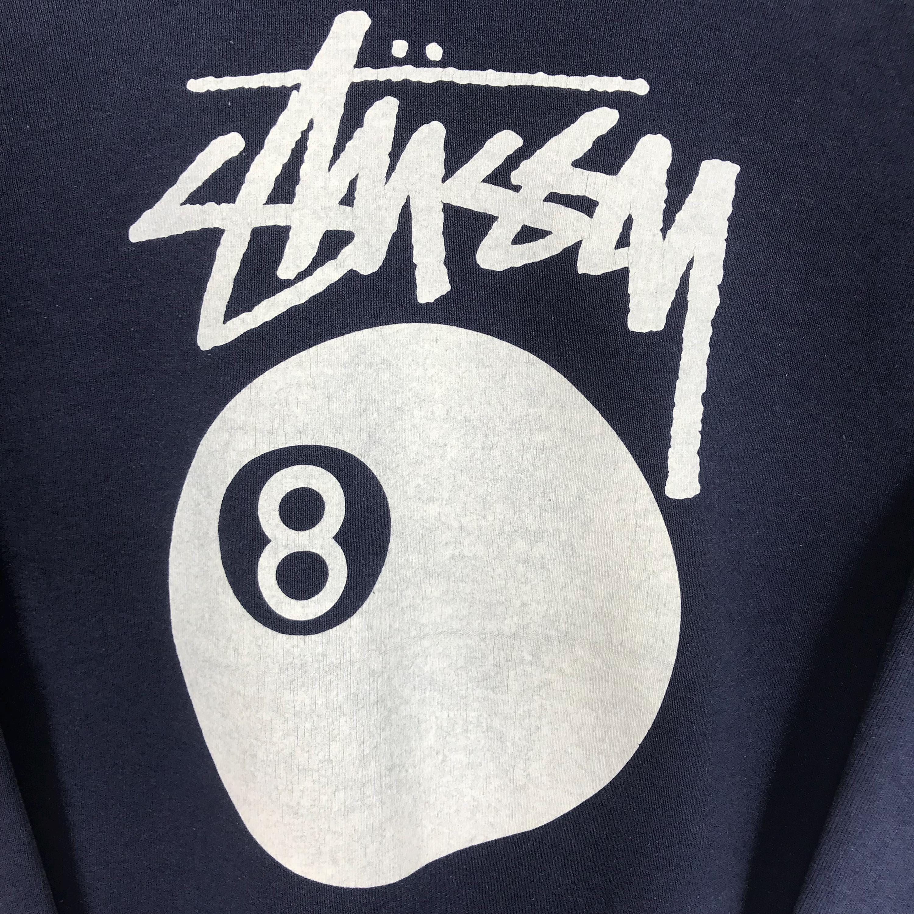 トップス 80s old stussy sweat USA stock logo Vintage 80s Stussy Big Logo Sweatshirt Stussy Crewneck