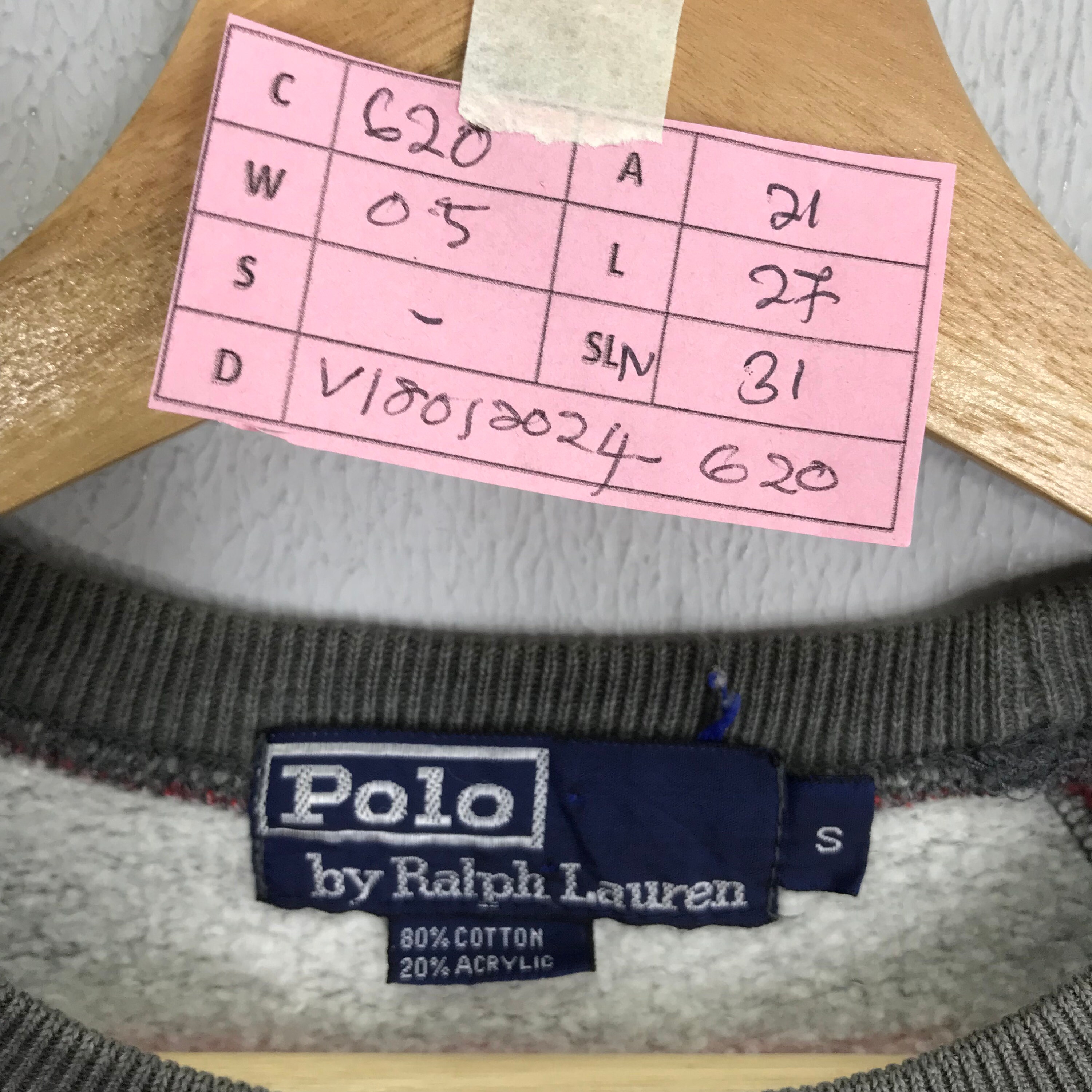 ヴィンテージ ポロ ラルフローレン マルチカラー ストライプ