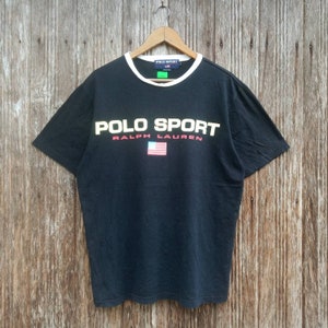 Rare!! Polo Sport by Ralph Lauren Big Logo Polo Sport T-shirt Size