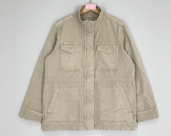 Vintage 90s Gap Denim Worker Jacket Small Gap Faded Blue Workwear