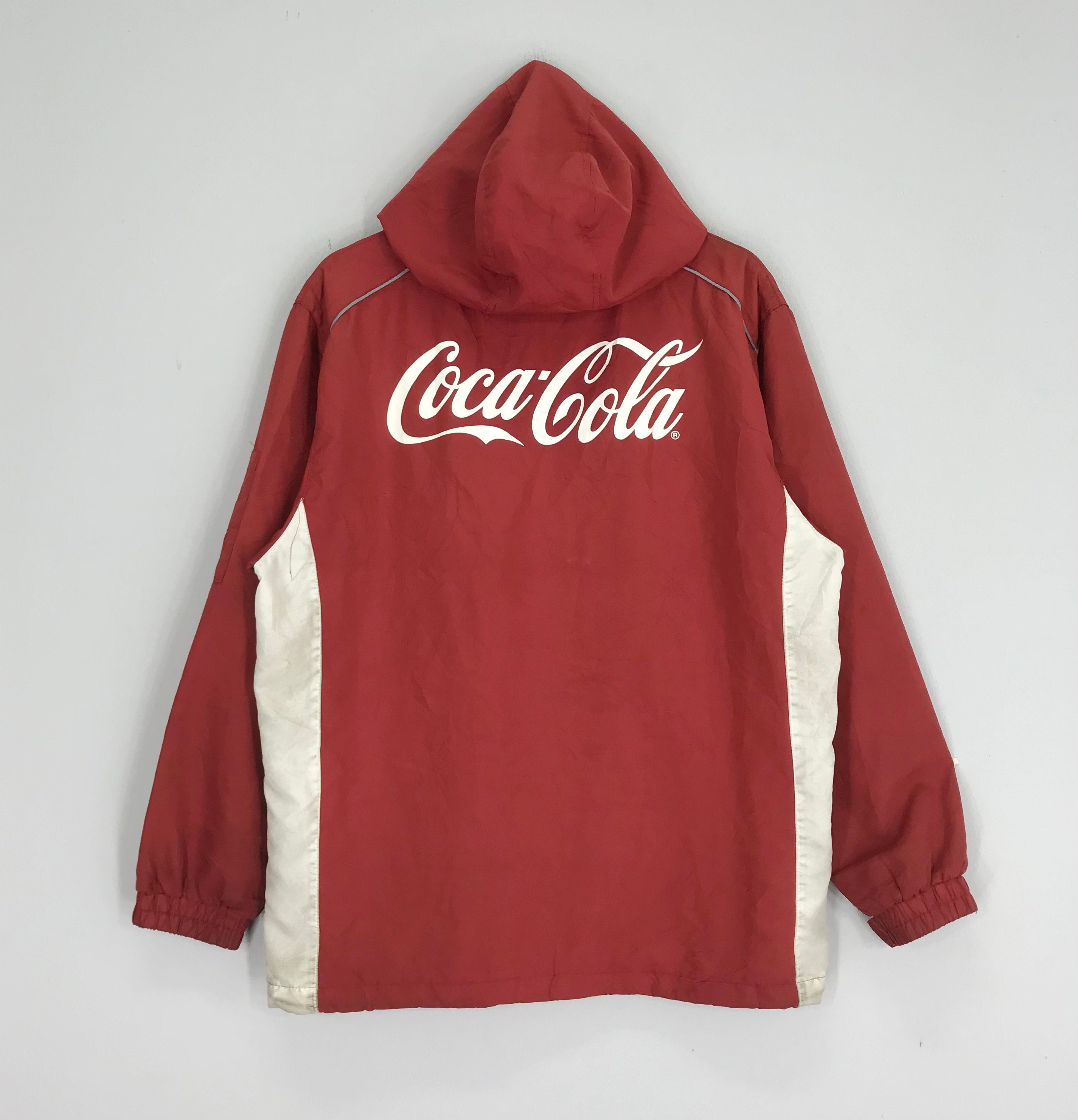 Coca Cola Windbreaker - Etsy Coca Cola Windbreaker - Etsy
