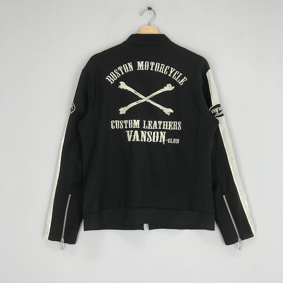 vanson leathers sweater