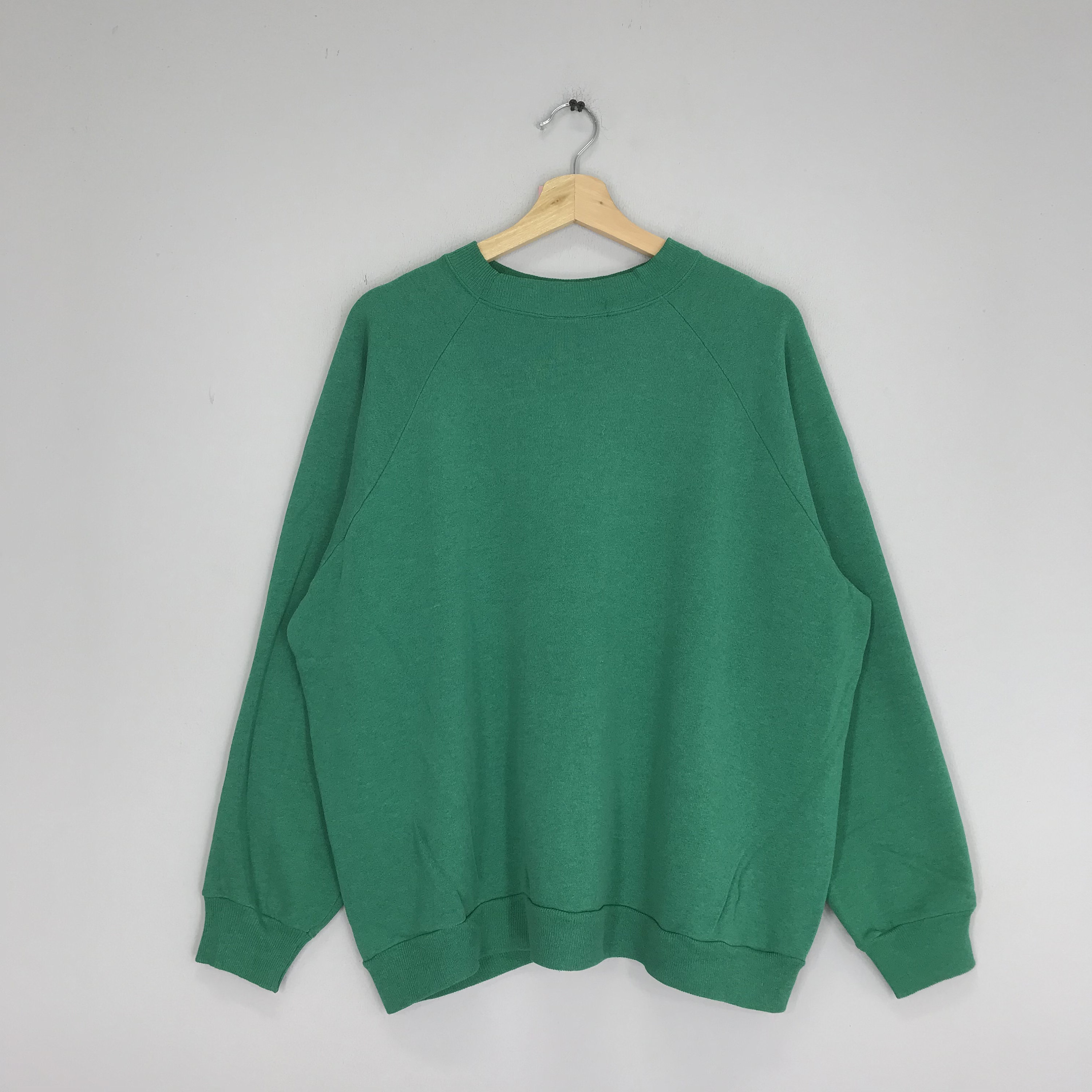 Vintage 90s Hanes Plain Soft Green Sweatshirt Xlarge Hanes Vintage 90s Hanes Plain Soft Green Sweatshirt Xlarge Hanes