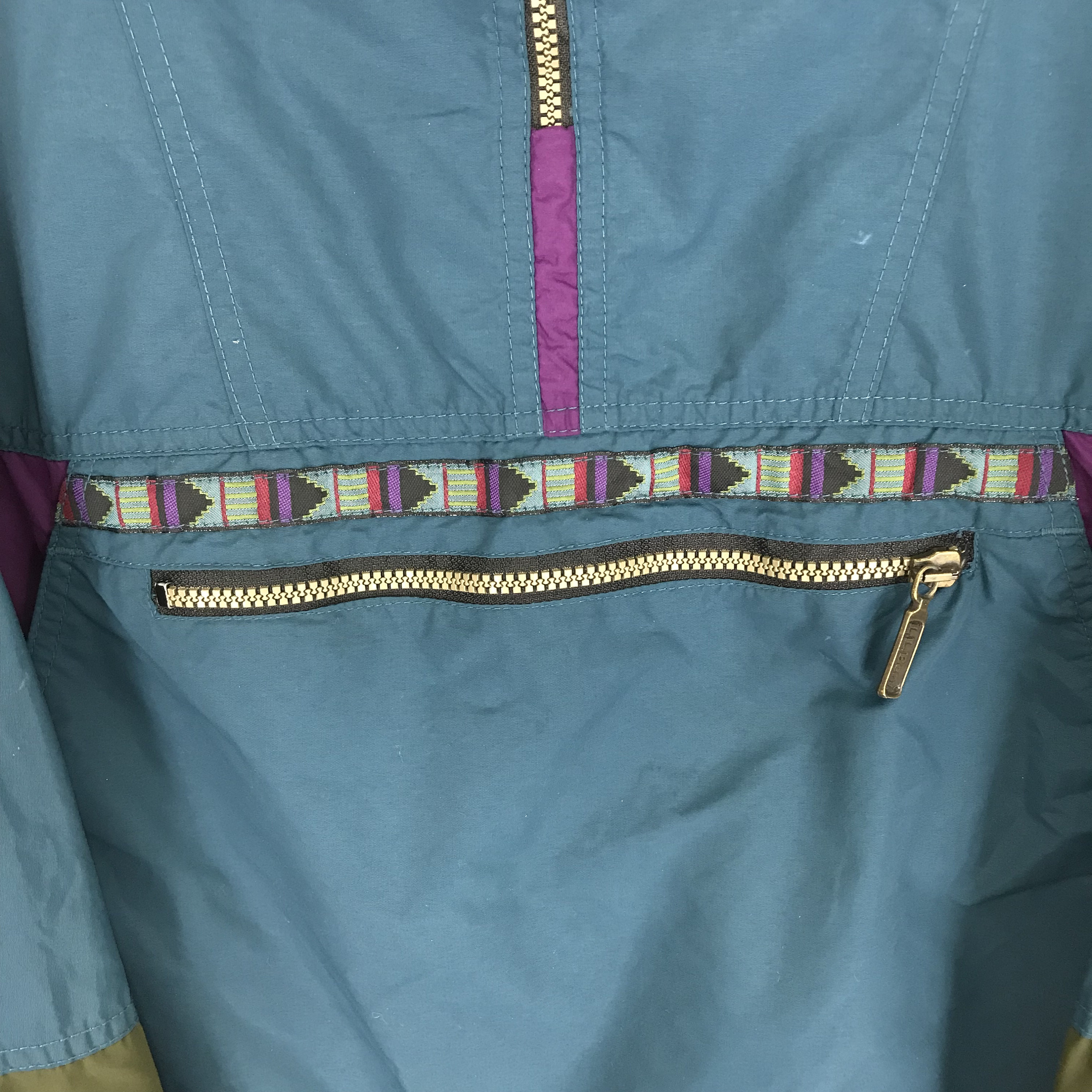 Vintage 90s LL Bean Usa Winbreaker Anorak Jacket LL Bean