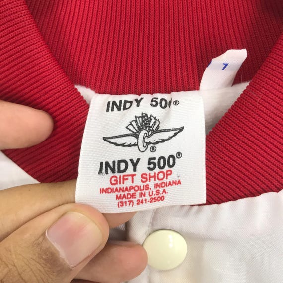 Vintage 90's Indianapolis Motor Speedway Varsity White