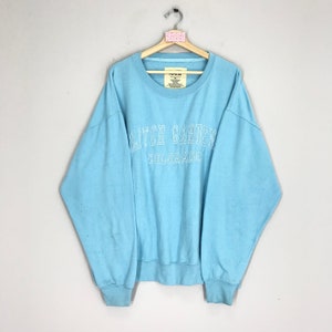 Rare!! Elitch Garden Colorado Sweatshirts Elitch Garden Colorado Water Park Crewneck Blue Colorado Sweater Pullover Colorado Jumper Size L