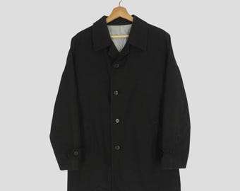 Vintage Comme Des Garcons Blue Striped Coat Blazer Small Comme Des