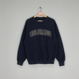 Vintage Jansports Colorado Embroidery Big Logo Colorado Sweater Unisex Size M