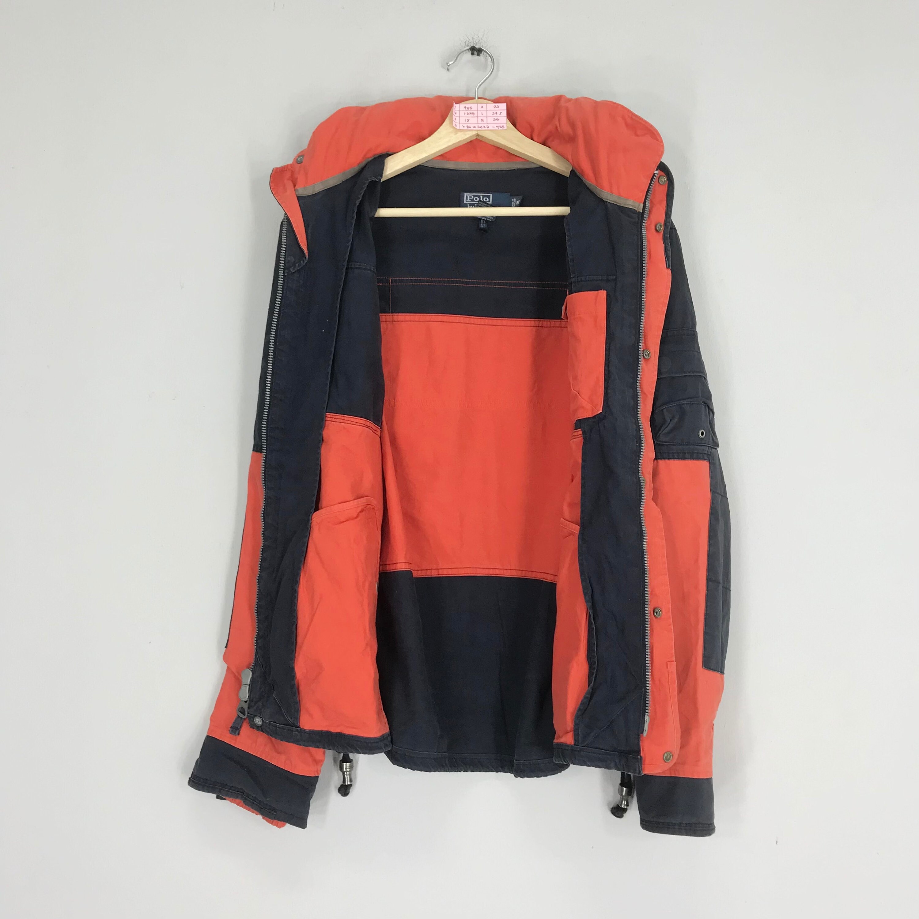 Vintage 90s Polo Ralph Lauren Nautical Rescue Jacket Polo Vintage 90s Polo Ralph Lauren Nautical Rescue Jacket Polo
