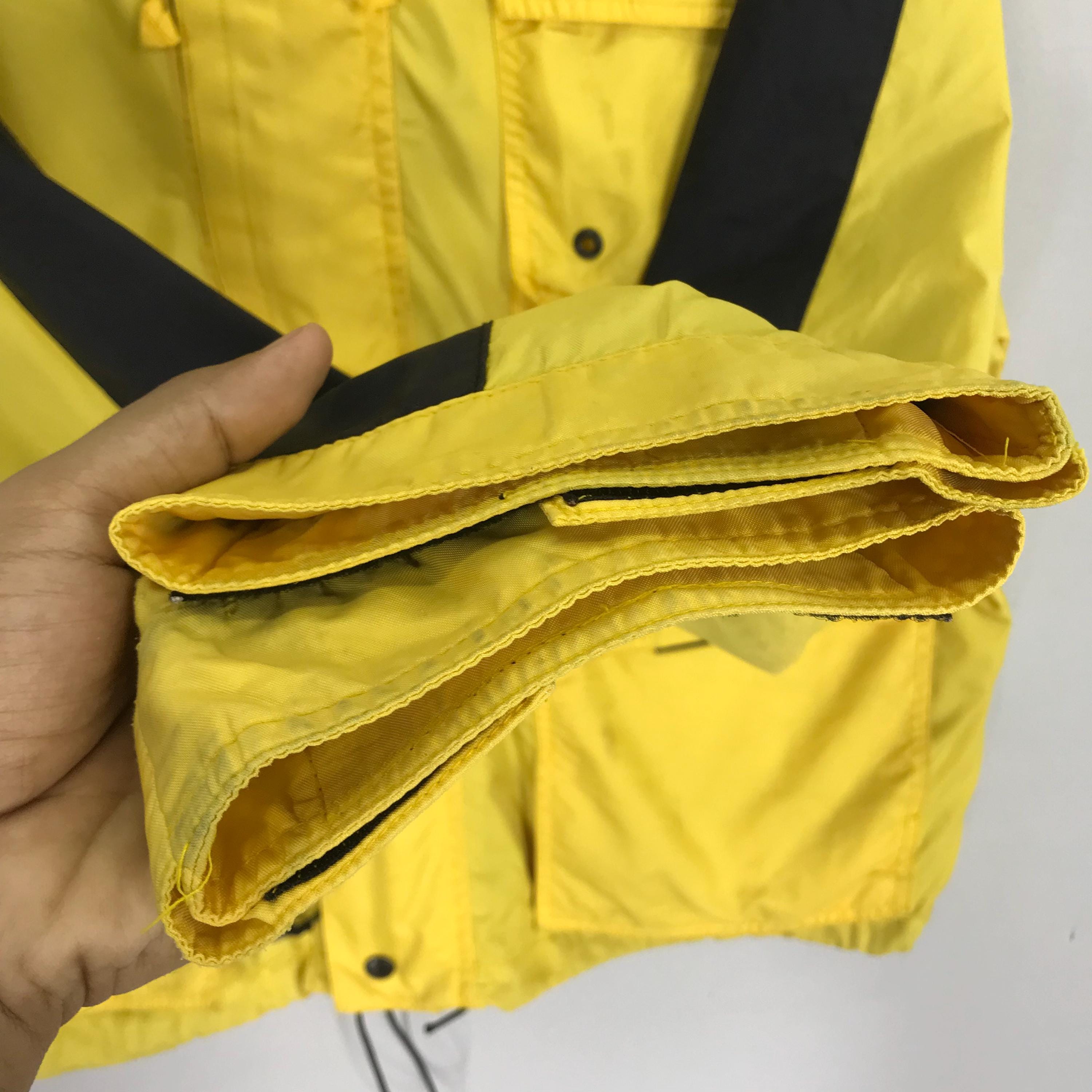 Vintage 90s Polo Sport Yellow Jacket Large Polo Sport Ralph Lauren 