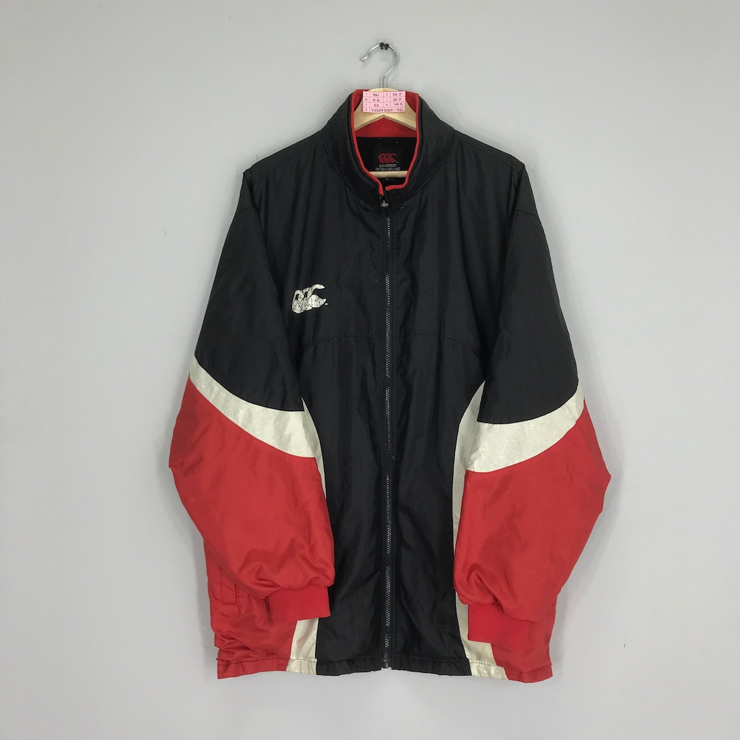 Canterbury of New Zealand Australia Rugby Winbreaker Zipper