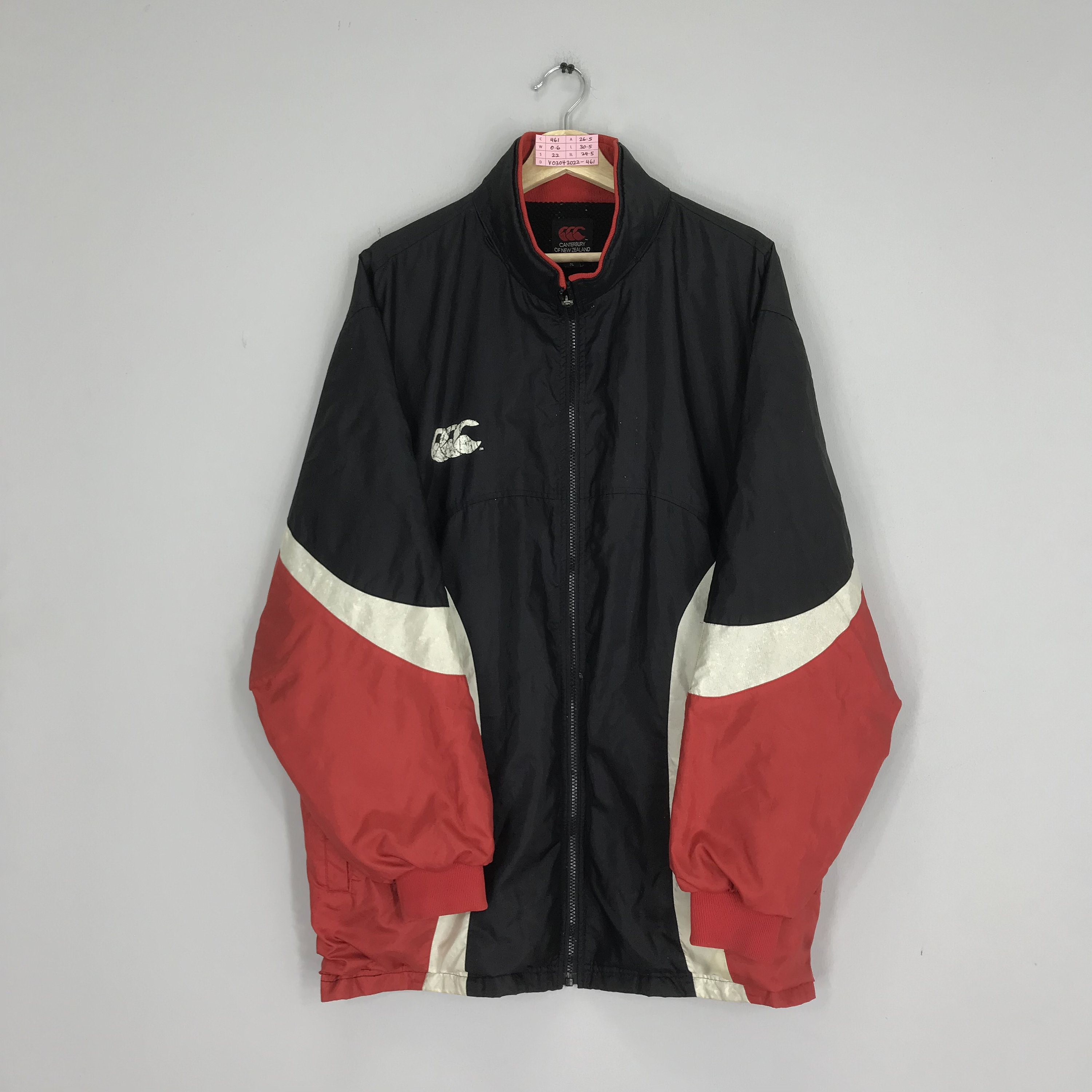 CANTERBURY - ラグビーワールドカップ 非売品 ブルゾン 未使用品 Canterbury of New Zealand Australia Rugby Winbreaker Zipper