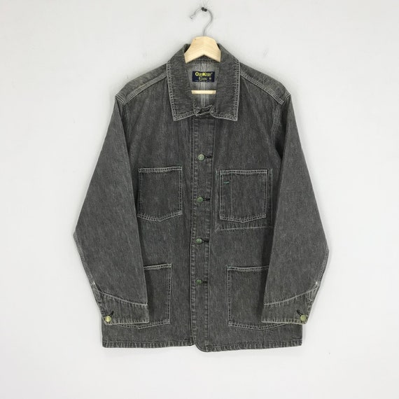 Vintage Osh Kosh Classic Japan Denim Worker Jacke… - image 1
