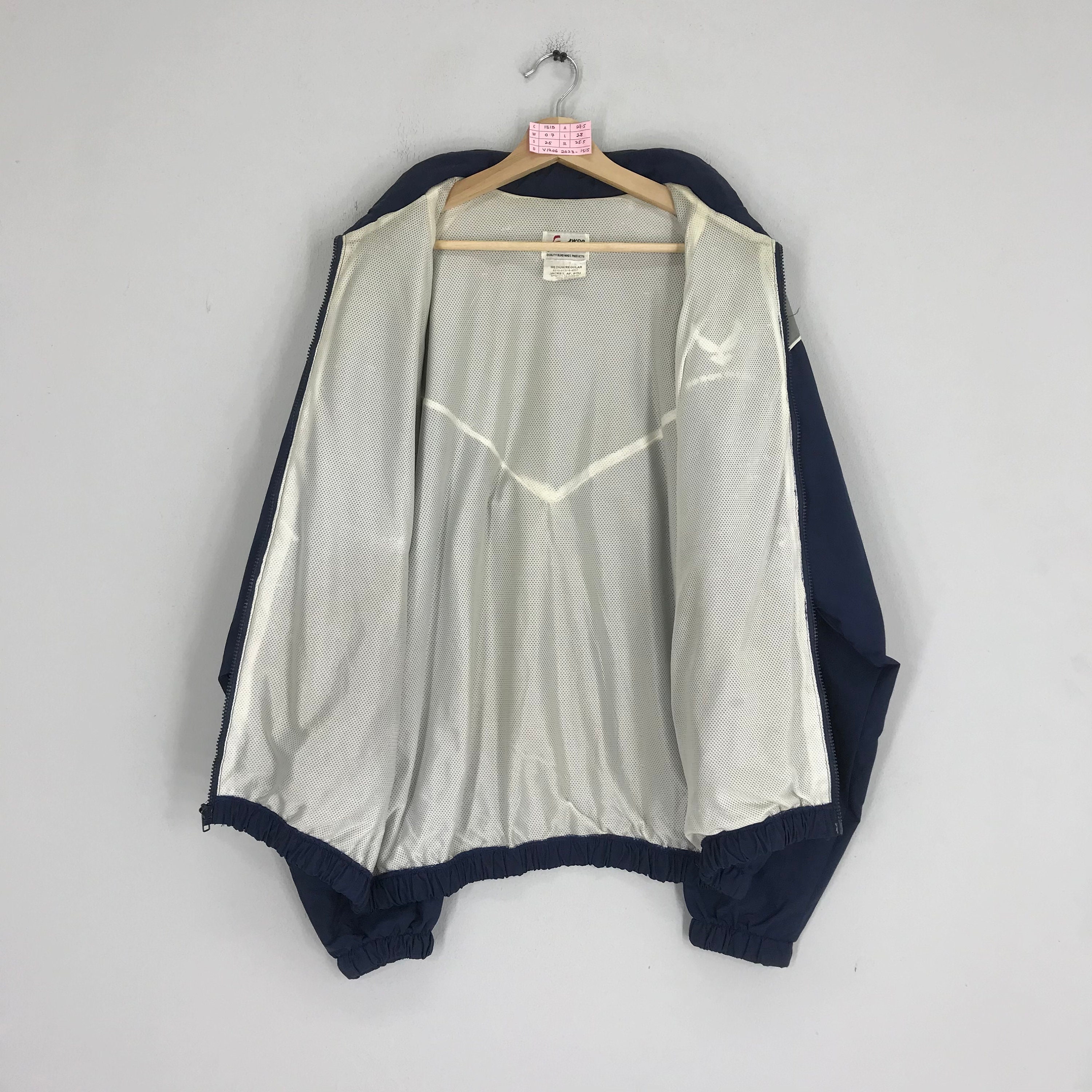 Vintage 90's US Air Force Windbreaker Zipper Jacket Usaf