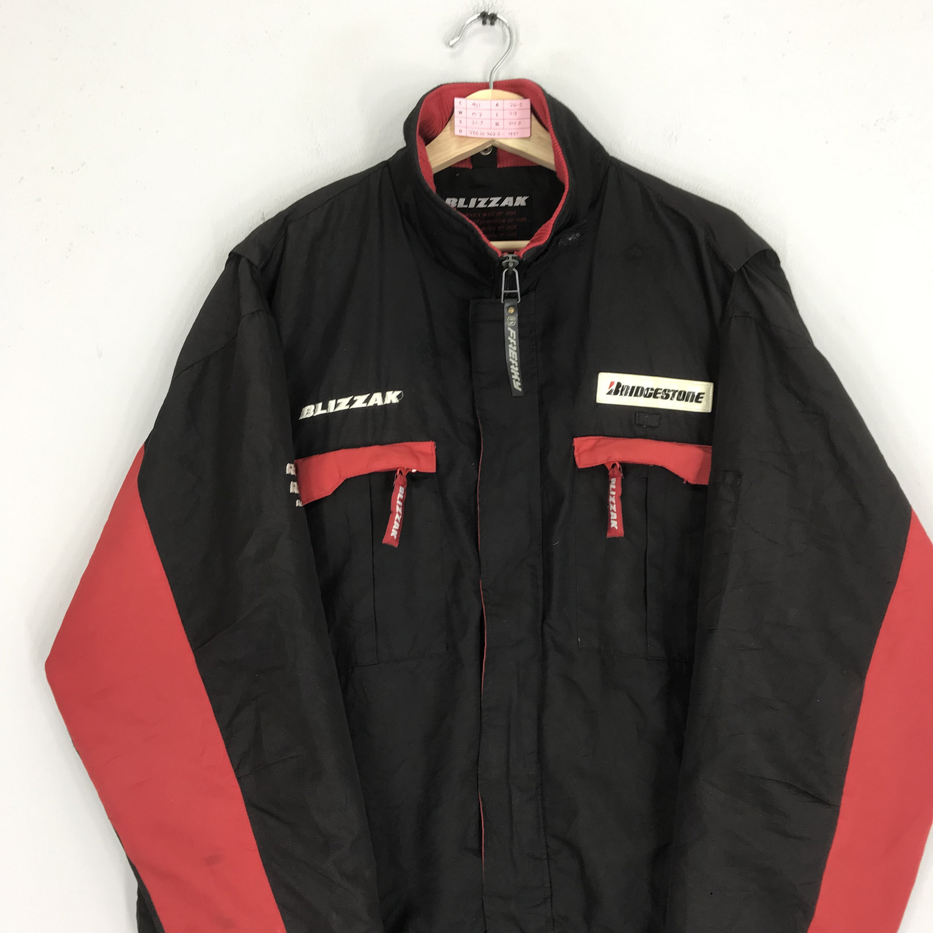Vintage Bridgestone Blizzak Motorsports Rider Jacket