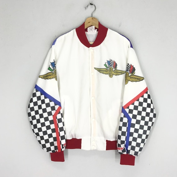Vintage 90's Indianapolis Motor Speedway Varsity White