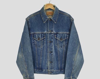 Vintage Levis LVC Big E Lot 71557 Type 3 Trucker Denim Jacket
