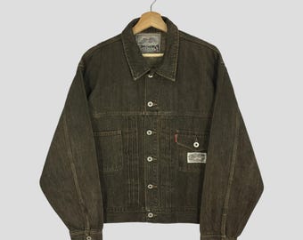 90s Vintage Levis Big E Type 1 Denim Trucker Jacket (size Medium