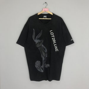 Vintage Lot 29 Bug Bunny geanimeerde cartoon promo T-shirt maat 3XL