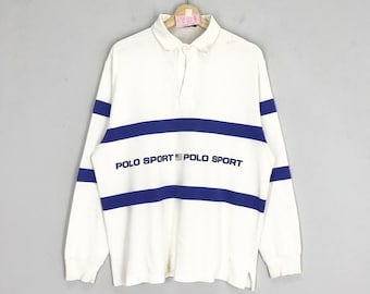 トップス 1990's Polo by Ralph Lauren rugger shirt 1990's Vintage Polo Ralph Lauren Rugby Shirt | eBay