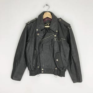 Vintage 90's JAPAN Winter Cowhide Leather Jacket Vintage Vintage 90's JAPAN Winter Cowhide Leather Jacket Vintage