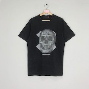 Undercoverism For Rebels Japan Black Crewneck T shirt Large Undercover Japanese Designer Skull Graphic Streetwear T-Shirt Size L