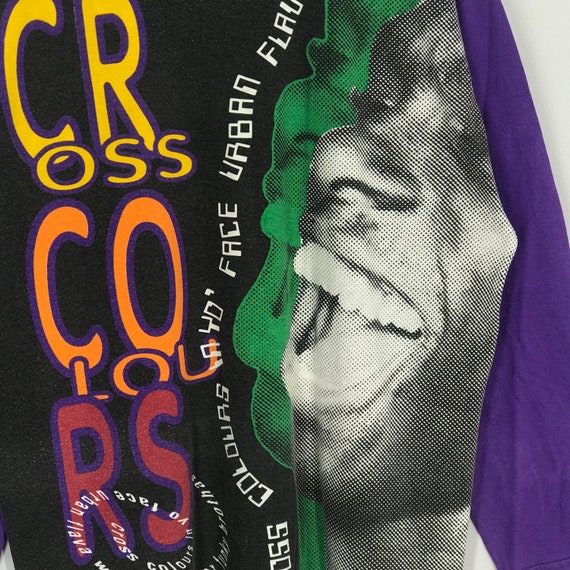 Vintage 90s Cross Colours “ya Dig” in Yo Face Urban Flava Hip Hop