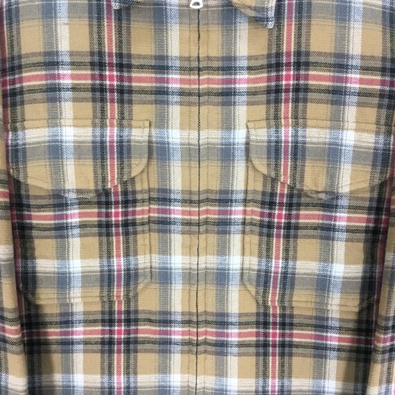 Vintage Pendleton Checkered Brown Jacket Medium P… - image 4