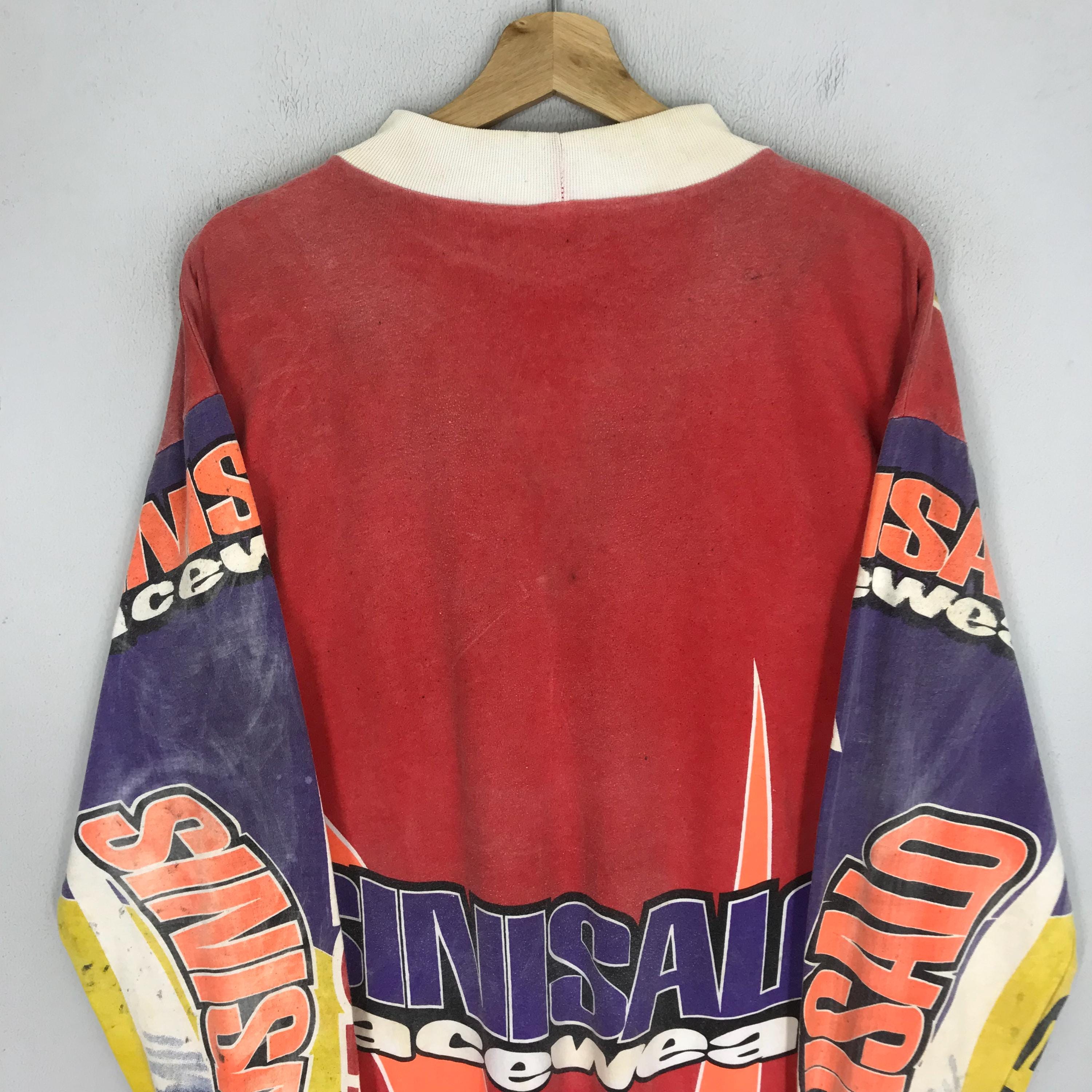 90s フィンランド製 シニサロ 長袖Tシャツ ロンT バイク モトクロス 90s フィンランド製 SINISALO シニサロ 長袖Tシャツ ロンT