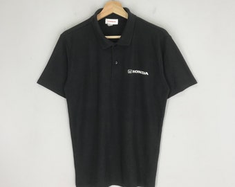 Vintage Hondaline Team Honda Long Sleeve Shirt Size Medium