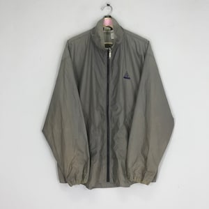 Vintage 90er Jahre Nike Acg Faded Grey Windbreaker Pullover Jacke groß Nike Sportswear Nike leichte Jacke Sport Größe L