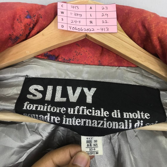 Vintage 90s Silvy Bomber Jacket Ski Gear Colourblock Winter