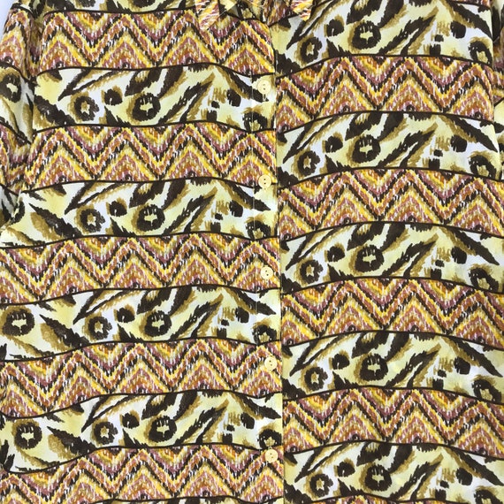 Vintage Geometric Native Abstract Pattern Navajo … - image 5