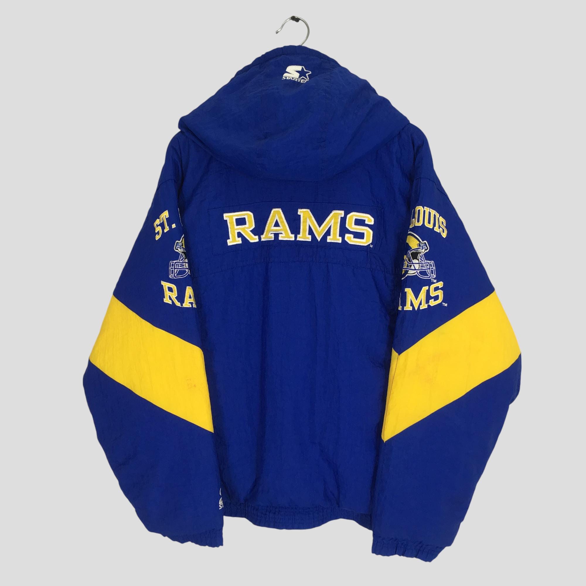 希少 90s NFL ラムズ ST.LOUIS RAMS レザースタジャン XL s-l1200.jpg