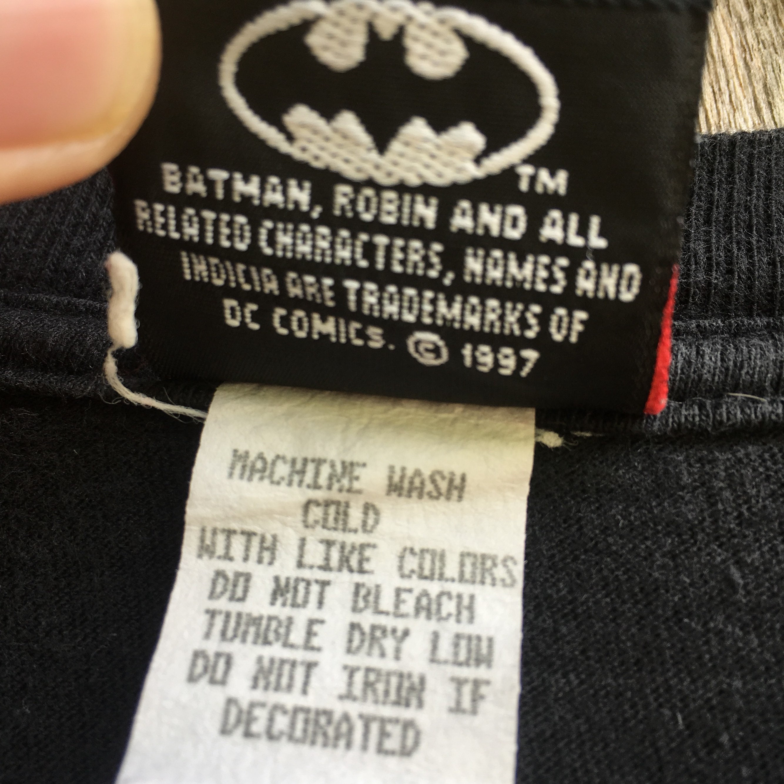 Vintage Batman and Robin 90s Dc Comics Movie T-shirt Unisex Large 