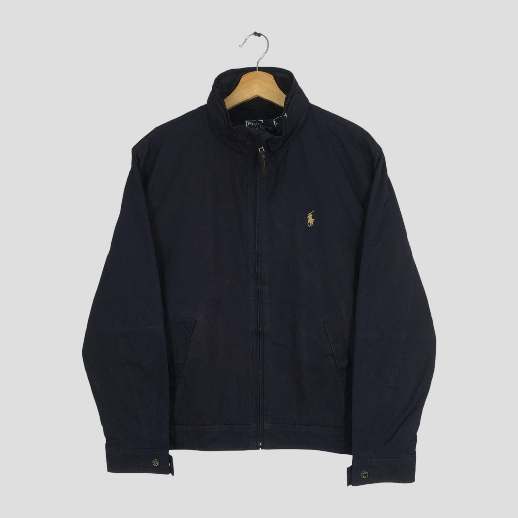 Vintage 90's Polo Ralph Lauren Blue Casual Jacket Medium Polo