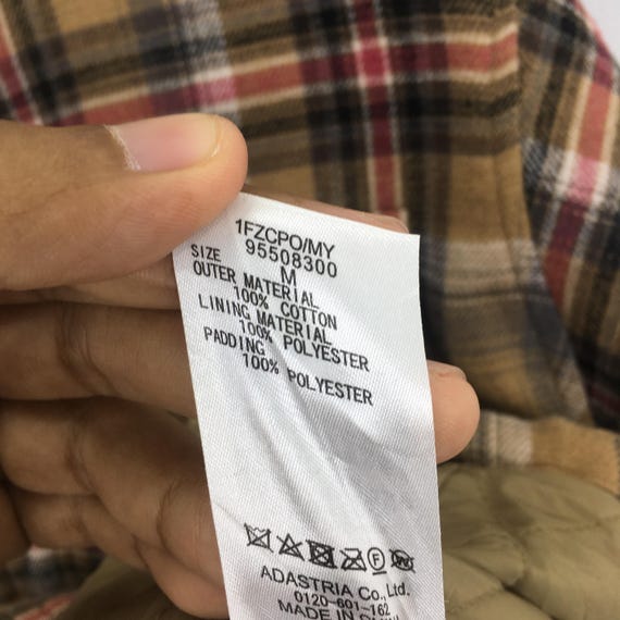 Vintage Pendleton Checkered Brown Jacket Medium P… - image 14