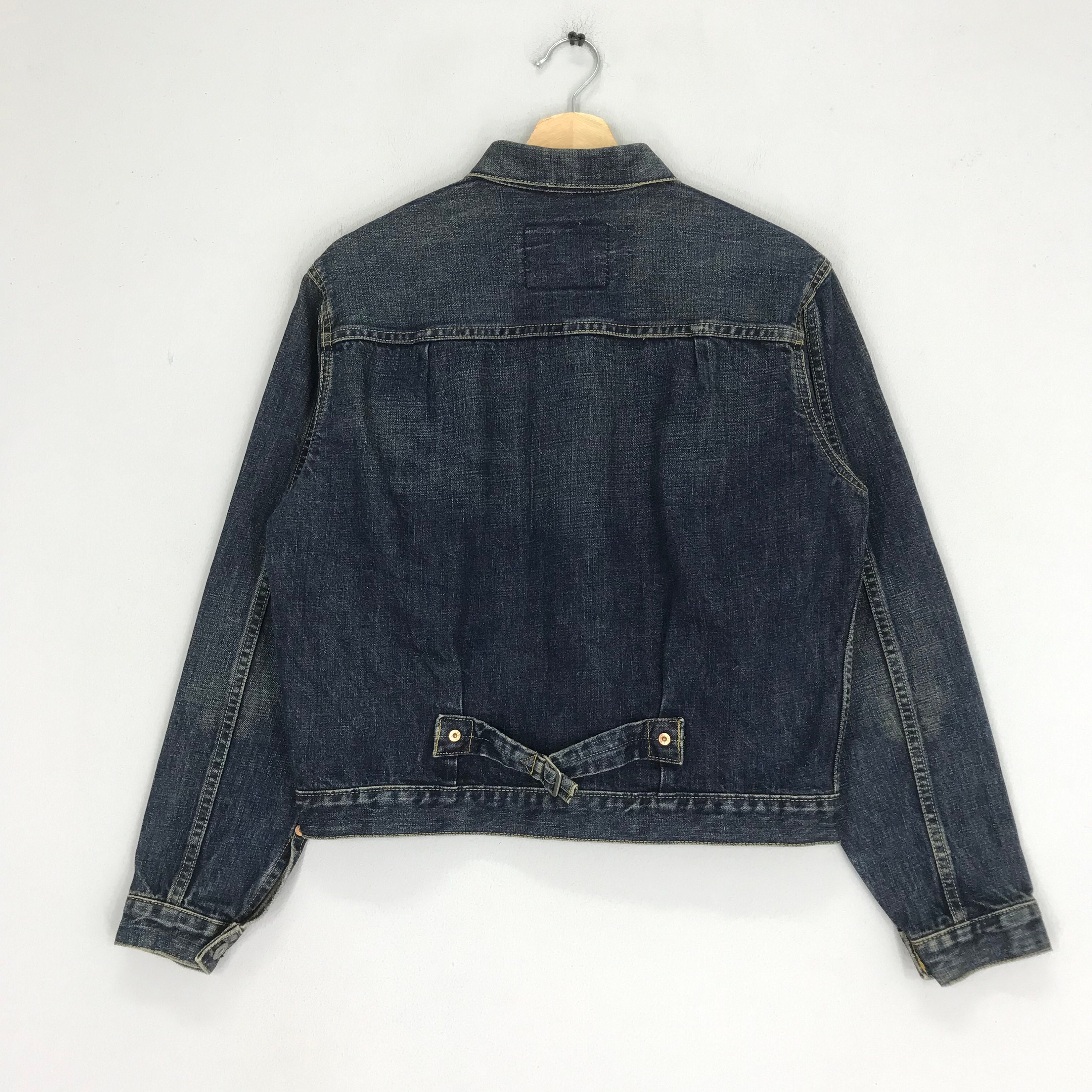 Vintage Levis Big E 506 Denim Type 1 Jeans Trucker Jacket Vintage Levis Big E 506 Denim Type 1 Jeans Trucker Jacket