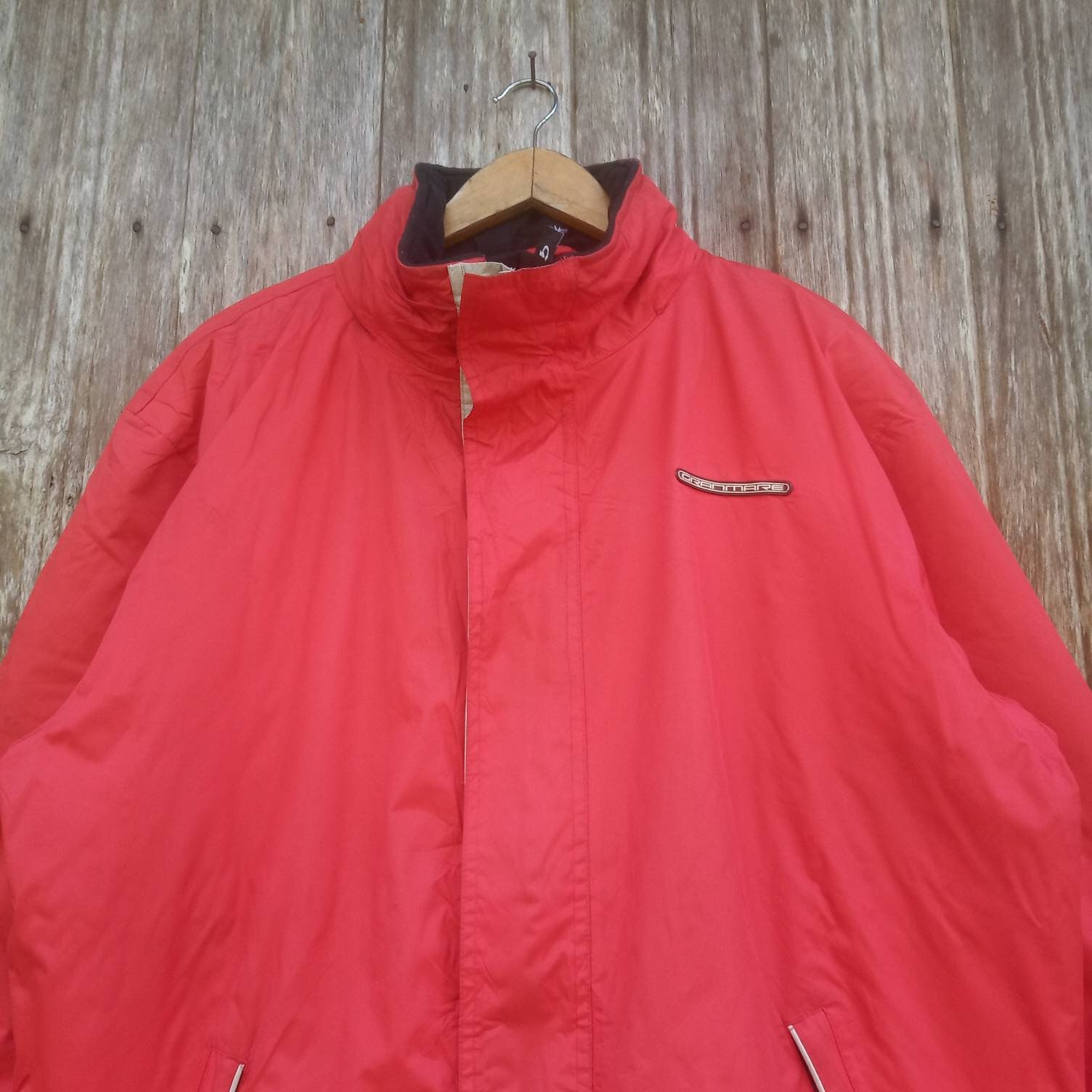 SimianRing 2way jacket RED/GRAY XLサイズ 71cR2f21eLL._UY350_.jpg