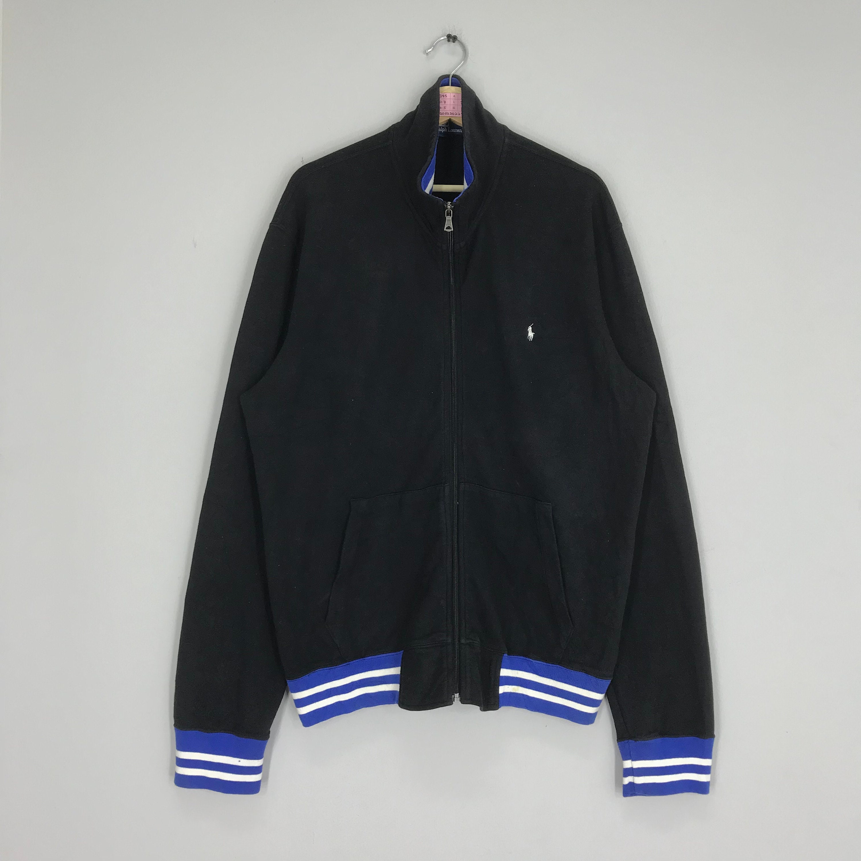 Small Pony Sweater Jacket Cotton Zipper 