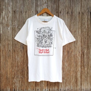 Selten!! Vintage Ramones Rock and Roll High School Punk Rock Band by Mosquitohead T-Shirt mittlerer Größe