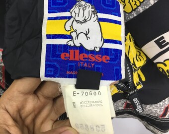 Vintage 90s Ellesse Bulldog Ski Wear Reversible Jacket