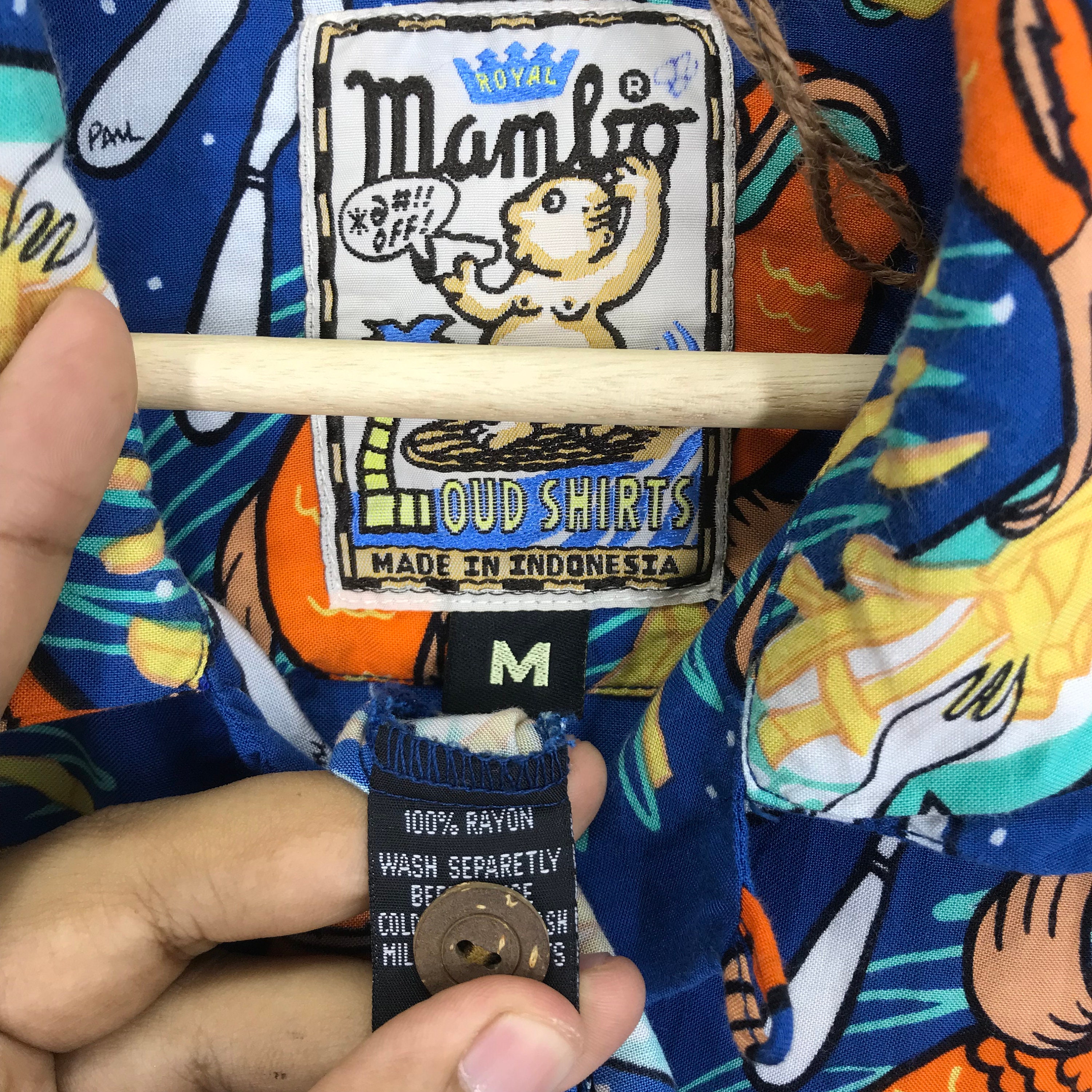 Vintage Mambo Loud Shirts Medium Australia Surf Graphics