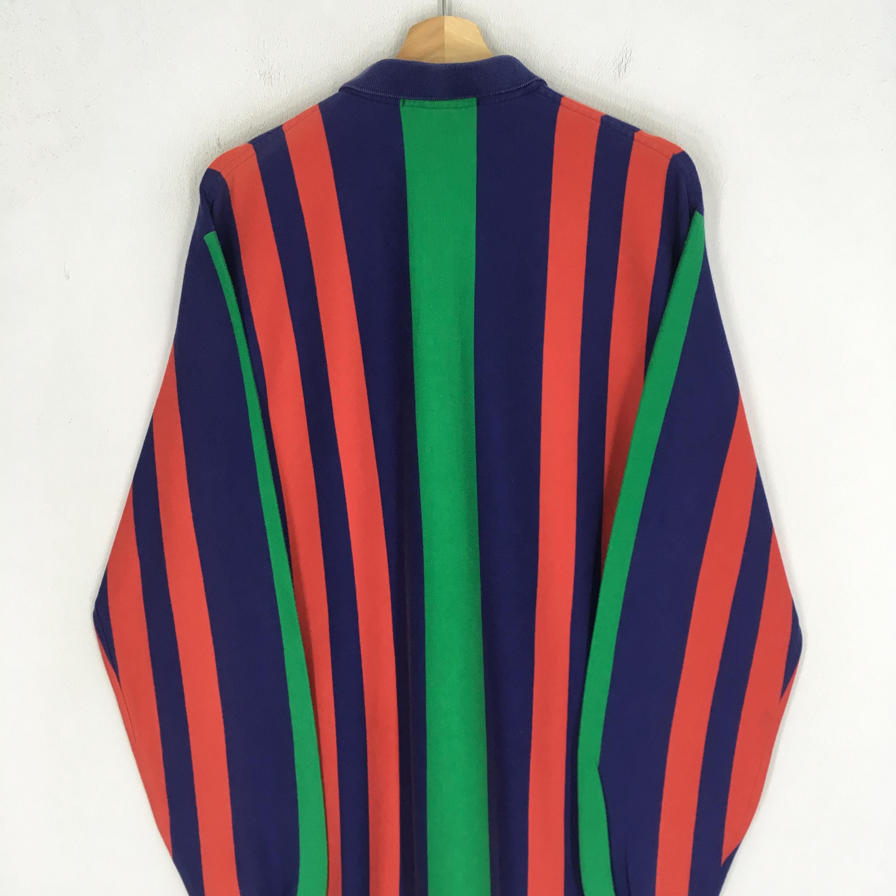 オ*オ様 【破格】90s Polo by Ralph Lauren ボーダー　ラ 90s〜00s Polo by Ralph Lauren Border Polo Shirt 90年代 00年代 ポロ