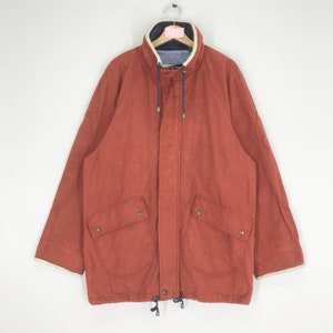 Vintage 90's Timberland Weathergear Zipper Jacket Double Pocket