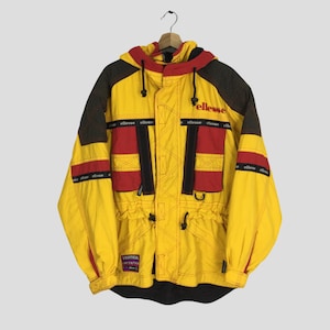 ellesse エレッセ メンズ スキーウェア ジャケット ヴィンテージ ヴィンテージ エレッセ スキーウェア ブルー ジャケット ラージ