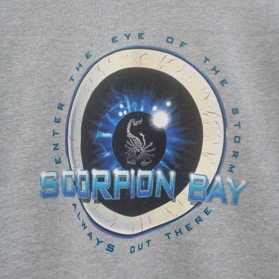 Rare!! Scorpion Bay Big Logo Scorpion Bay Back pr… - image 3